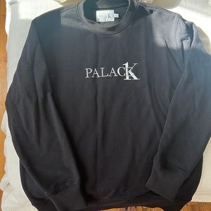 Calvin Klein x Palace black sweatshirt - size medium